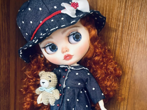 Evelyn – Custom Blythe Doll OOAK, included free standard shipping